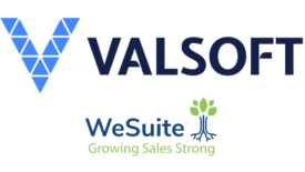 Image of the Valsoft & WeSuite logos.