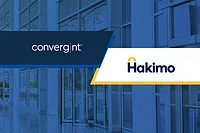 image of the convergint and hakimo logos