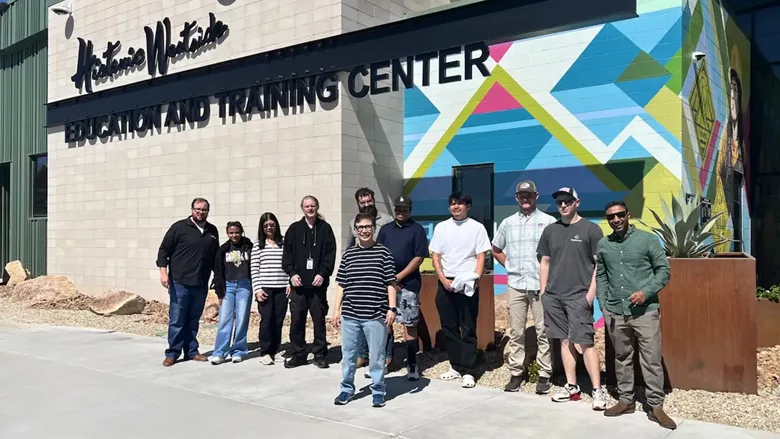 i-PRO Scholarship Recipients Outside Education & Training Center