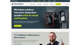 Image of Reconeyez's website.