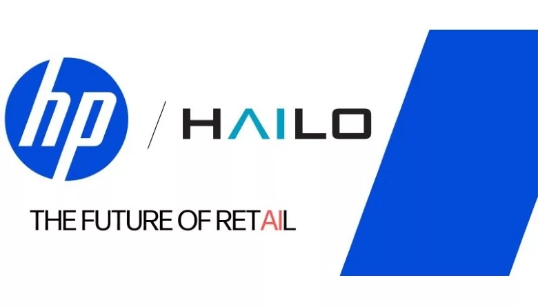 Image of HP & Hailo partnership logos.