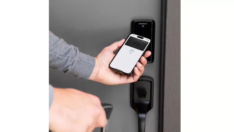 Kwikset product integrated with smart phone