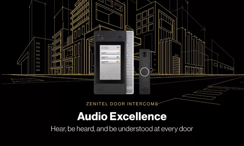 Image of Zenitel's new door Intercoms.