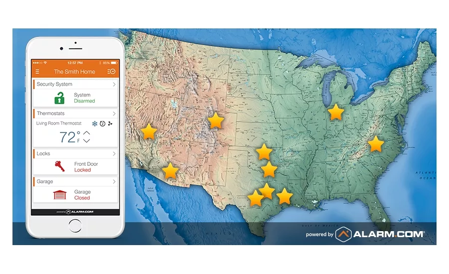 alarm.com cities