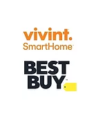 Vivint and Best Buy logos