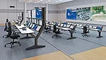 EnVision Command Consoles provide optimal sight lines and ergonomically correct viewing angles.