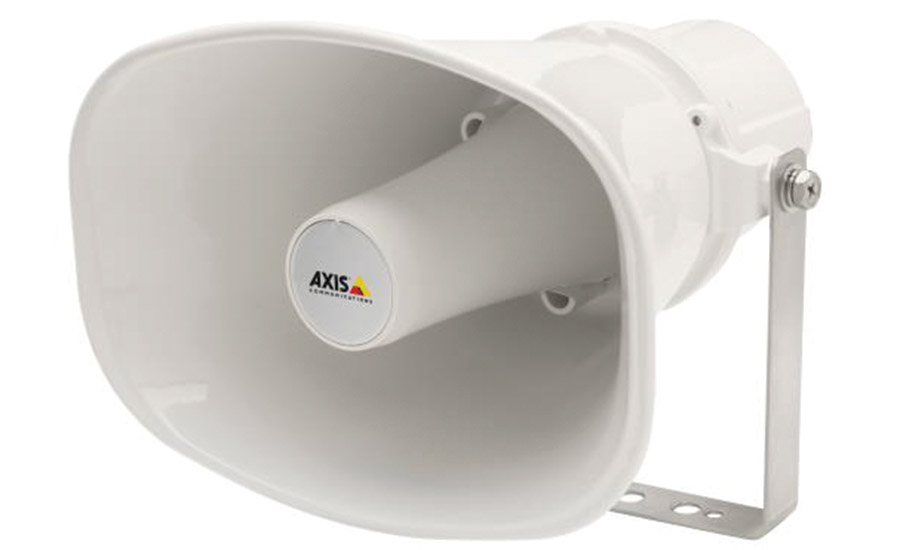 AXIS C3003-E Network Horn Speaker is an outdoor loudspeaker 