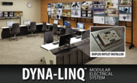 Dyna-Linq modular electrical system is specifically designed for Winsted's Sight-Line and Insight console systems